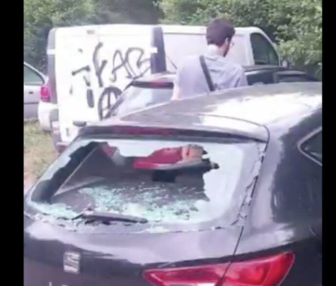 Nouvel acte de vandalisme des militants d’extrême-gauche