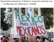 Au Mexique, la gauche en colère contre… l’immigration