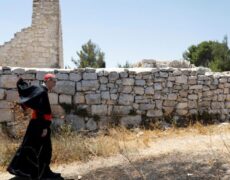 Le cardinal Pizzabella s’est rendu dans le village de Taybeh le 14 juillet