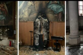 Incendie criminel dans l’église Notre-Dame des Champs à Paris