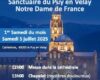 Septième 1er samedi du mois du jubilé: 5 juillet 2025 au Puy en Velay