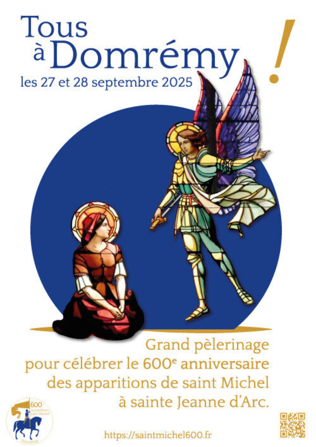 27-28 septembre : Grand Pèlerinage de l’Espérance de Domrémy