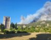 Incendie près de Lagrasse