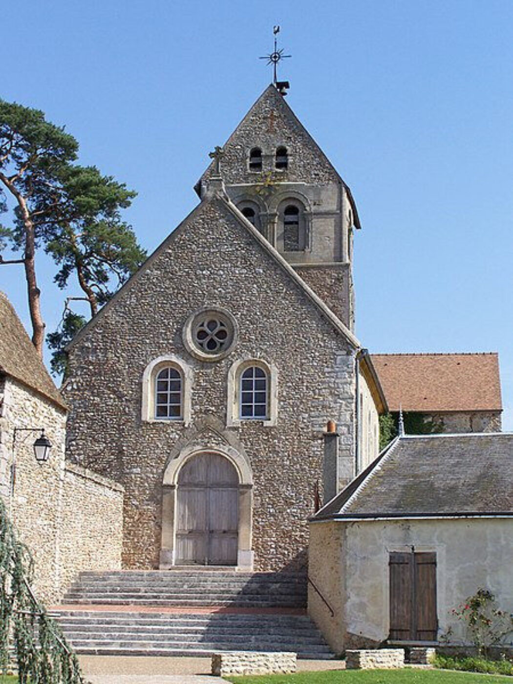 Une église rénovée dans les Yvelines