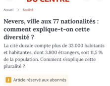 Nevers, la ville aux 77 nationalités