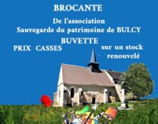 9-10 août : brocante de l’association Sauvegarde du patrimoine de Bulcy (58)
