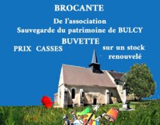 9-10 août : brocante de l’association Sauvegarde du patrimoine de Bulcy (58)