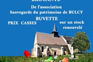 9-10 août : brocante de l’association Sauvegarde du patrimoine de Bulcy (58)