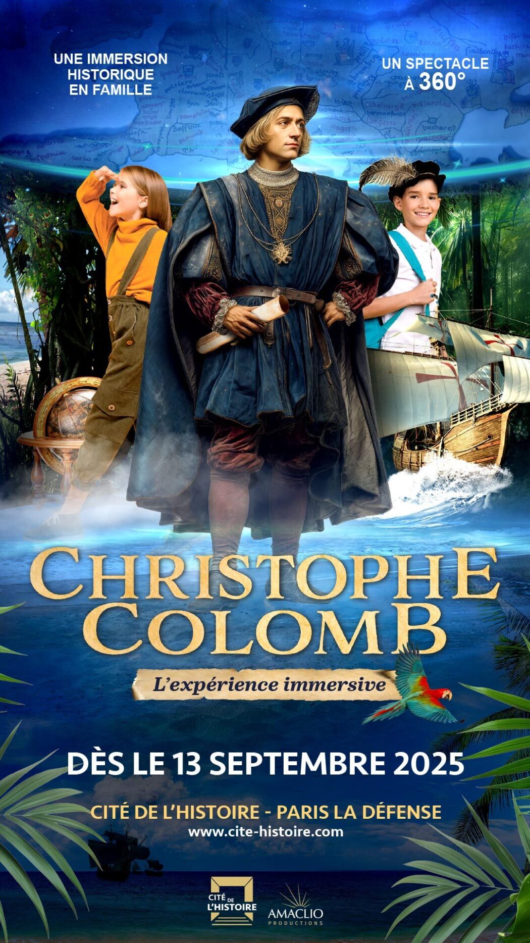 Christophe Colomb à la Cité de l’Histoire