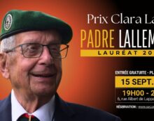 Le Prix Clara Lanzi du Secours de France, 2025, pour un homme d’exception ! Ce 15 septembre 2025 et suite…..
