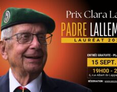 Le Prix Clara Lanzi du Secours de France, 2025, pour un homme d’exception ! Ce 15 septembre 2025 et suite…..