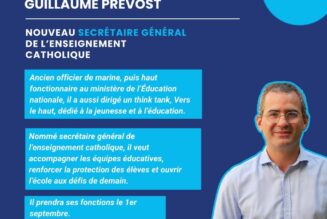 “La mission de l’enseignement catholique demeure plus que jamais d’actualité”