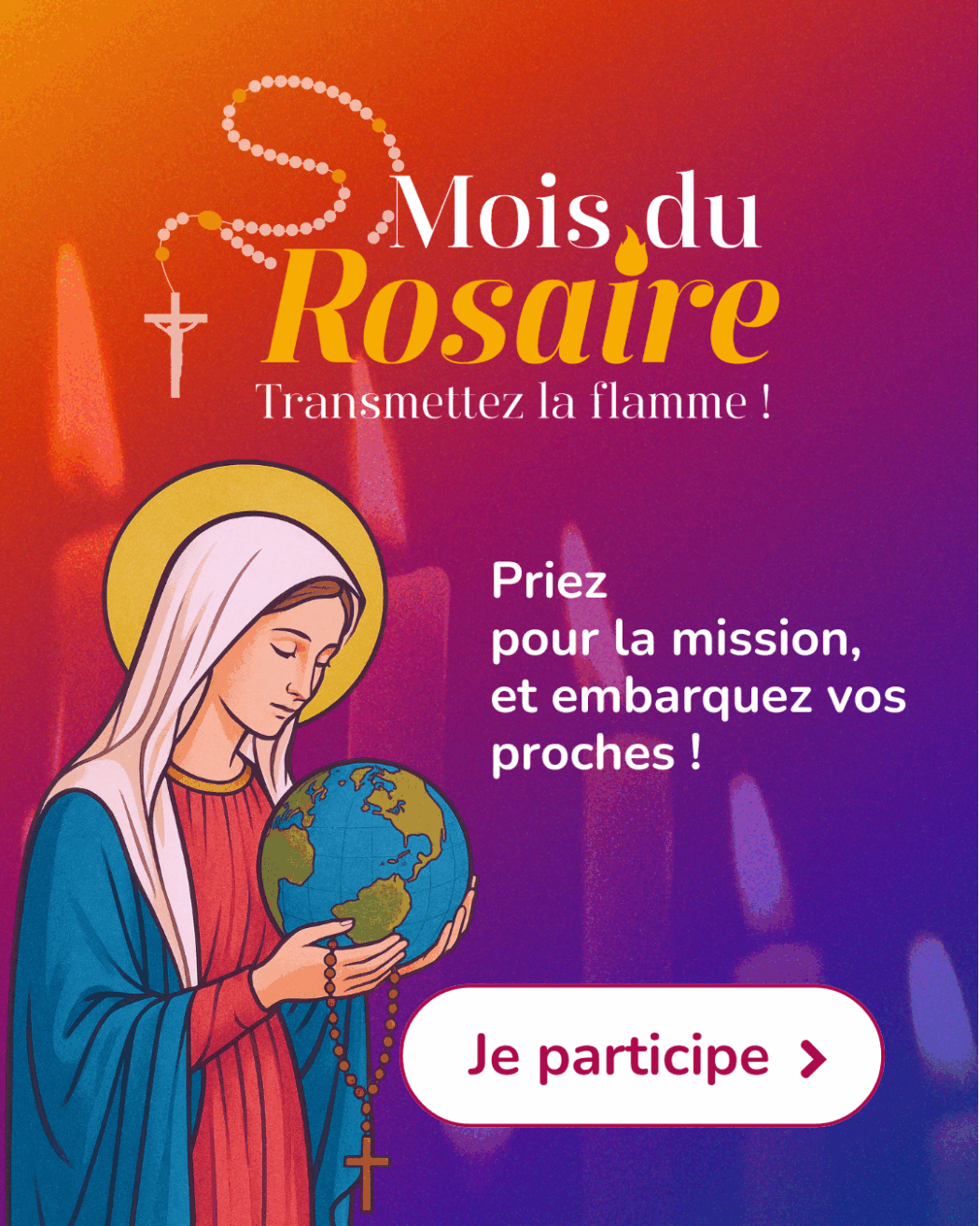 Mois du rosaire : transmettez la flamme !