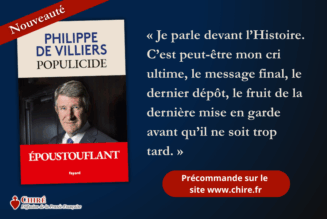 Offensive pour un référendum : Philippe de Villiers lance la bataille du « Populicide »