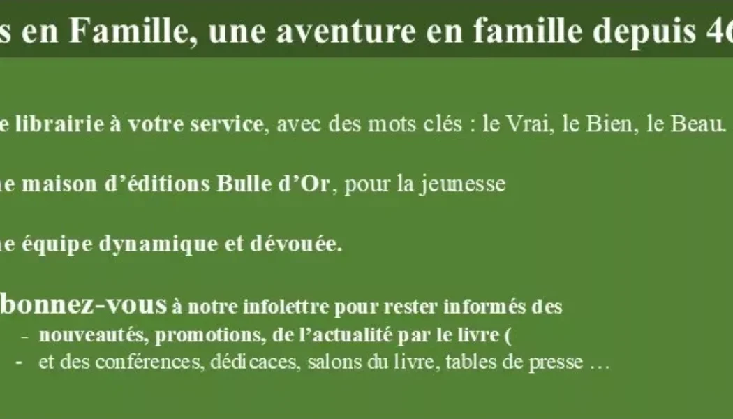 La rentrée des catéchismes, trouvez le bon titre c’est sur Livres en Famille