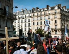 Manifestation à Paris contre la christianophobie