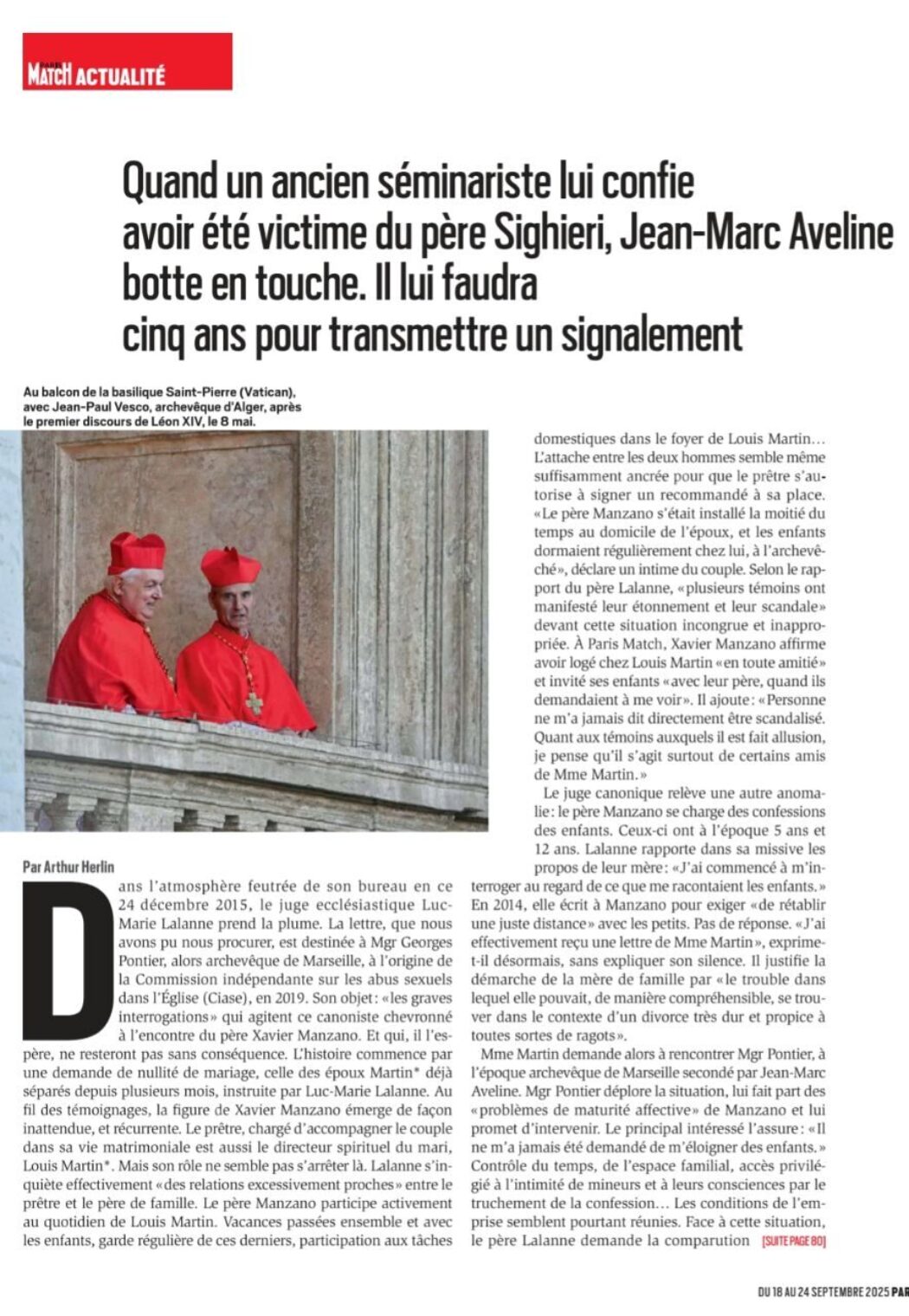 Paris Match vs Mgr Aveline