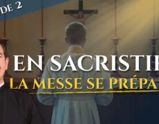 En sacristie… La messe se prépare