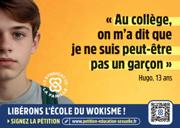 « Libérons l’école du wokisme ! »