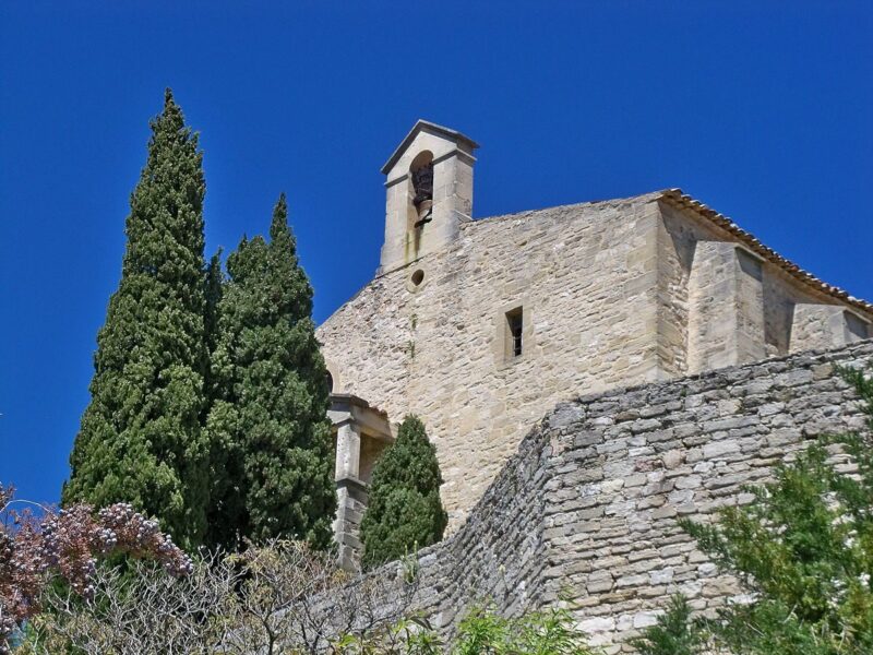 Loto du patrimoine : la chapelle Notre-Dame la Brune du château du Barroux sélectionnée