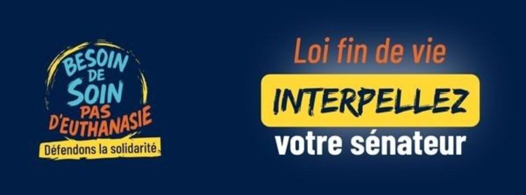 Tandis que le pays s’enfonce dans la crise, les sénateurs préparent l’examen des textes sur la fin de vie