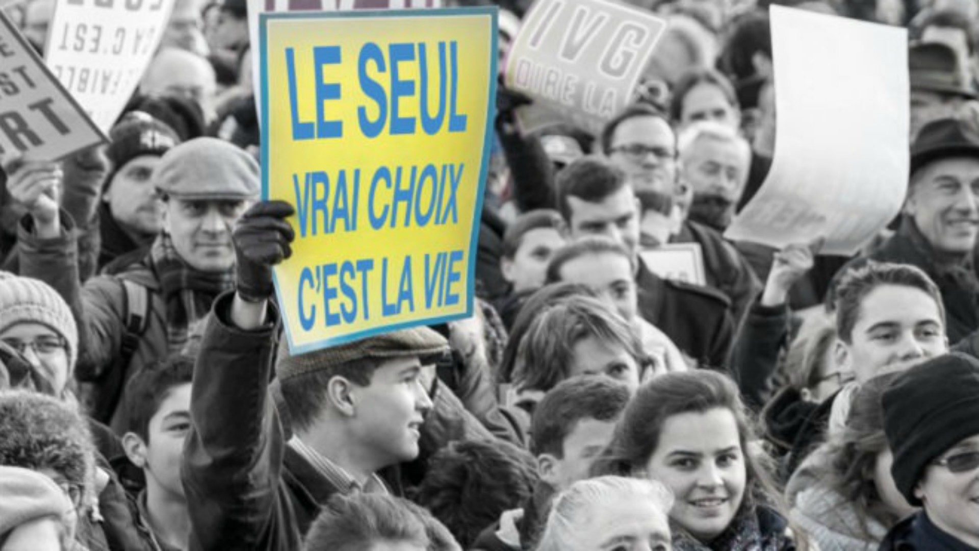Marche pour la vie à Bourg-en-Bresse le 18 janvier