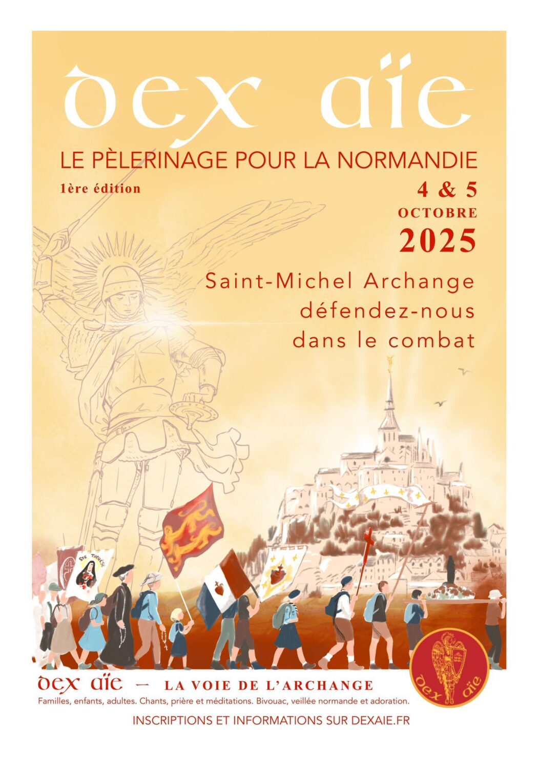 4-5 octobre : pèlerinage de Tradition pour la Normandie