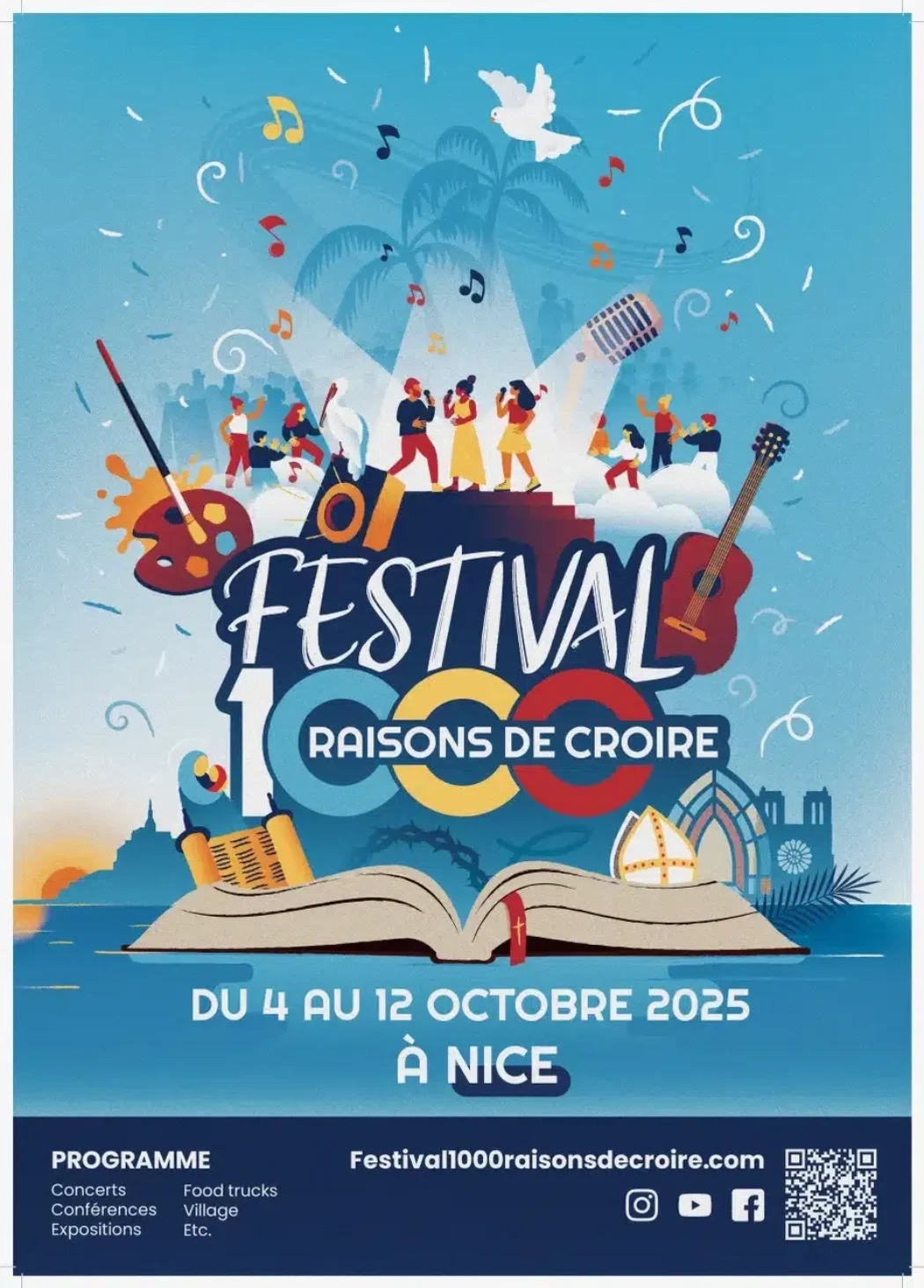 1 000 Raisons de croire, en festival à Nice