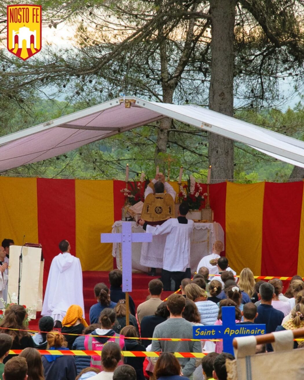 2e pèlerinage Nosto fe pour rechristianiser la Provence