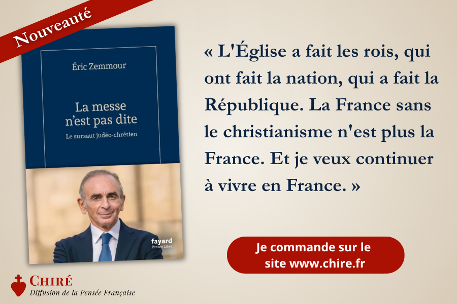 Éric Zemmour : une religion identitaire pour la France ? Le sujet brûlant de son dernier livre : La messe n’est pas dite