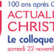 22 novembre : Colloque Actualité du Christ-Roi