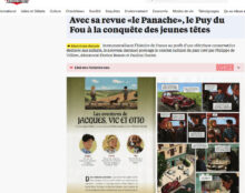 Libé fait la pub de la revue du Puy du Fou pour les jeunes : Le Panache