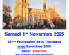 25e procession de la Toussaint avec Bannières 2000 à Paris