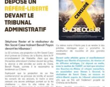 Référé-liberté contre la censure du film “Sacré Coeur” à Marseille