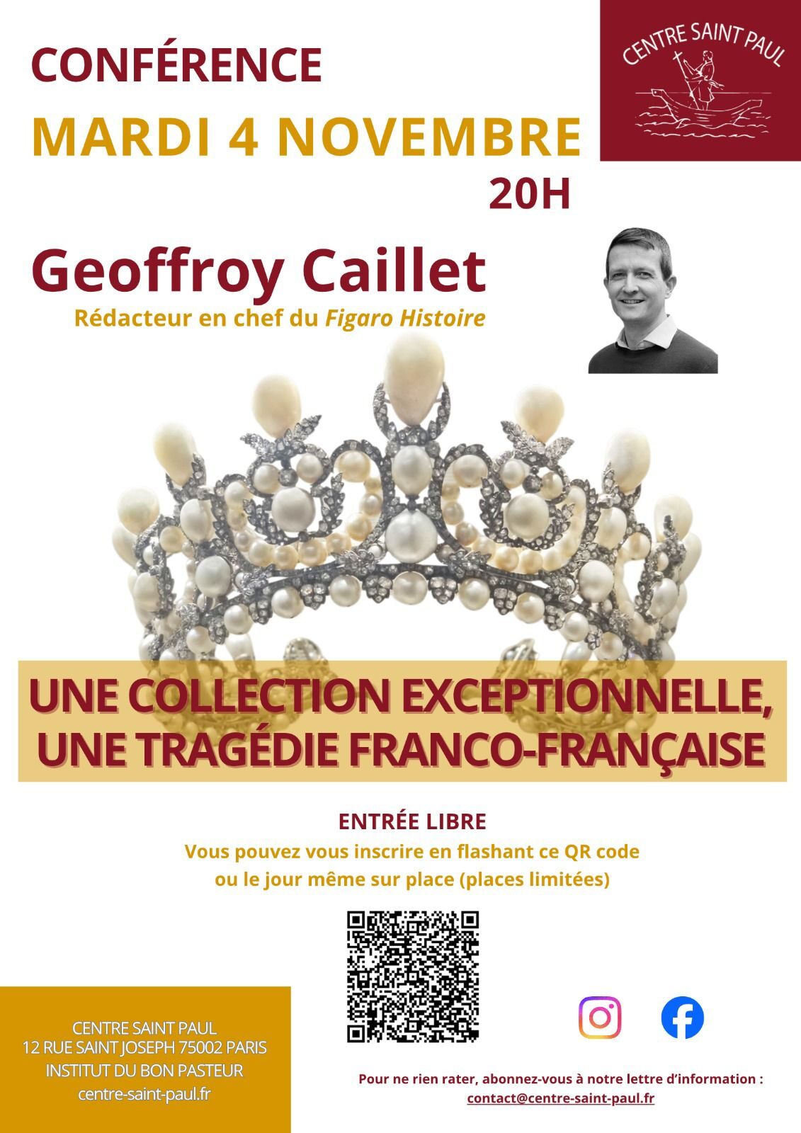 Conférence Caillet