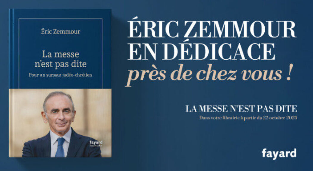 Dédicace du livre d’Eric Zemmour à Bordeaux le 14 novembre
