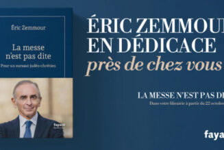 Dédicace du livre d’Eric Zemmour à Bordeaux le 14 novembre