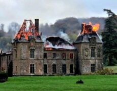 Ardennes : incendie à l’ancien monastère de la chartreuse du Mont-Dieu