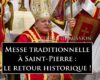 Terres de Mission : Retour solennel de la messe traditionnelle à saint Pierre de Rome