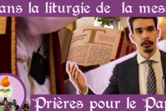 [Vidéo] Prières liturgiques pour le pape et pour l’Église dans le Canon de la messe