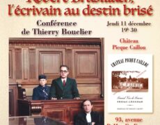 Un inédit de Robert Brasillach Les Vacances à découvrir à Bordeaux… le 11 décembre