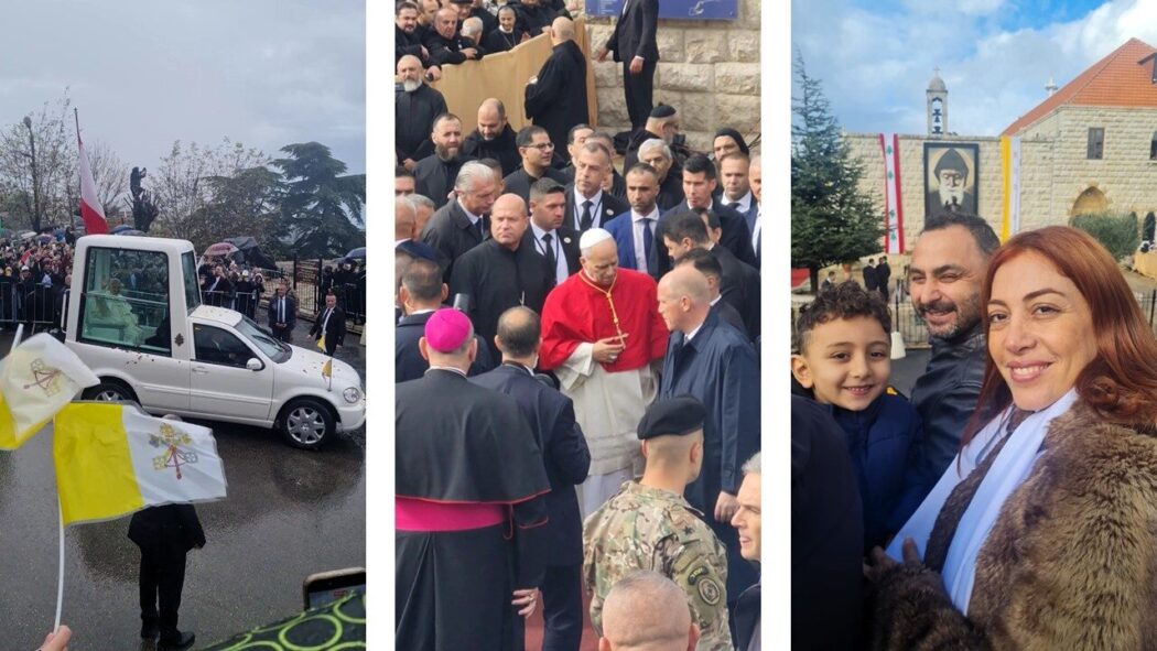 Au Liban, le Pape Léon XIV a revêtu sa tenue de pèlerin et de père