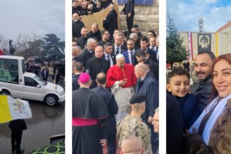 Au Liban, le Pape Léon XIV a revêtu sa tenue de pèlerin et de père