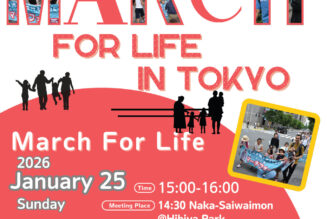 25 janvier: Marche pour la vie au Japon