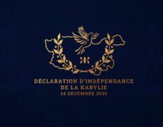 Reconnaître l’indépendance kabyle c’est soigner la blessure ouverte depuis 1962