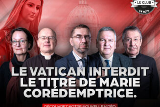 Le Vatican interdit le titre de Marie Co-rédemptrice