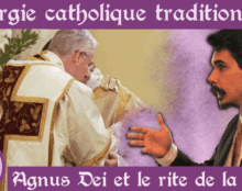 Agnus Dei et le rite de la paix dans la liturgie traditionnelle