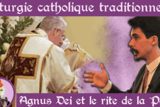 Agnus Dei et le rite de la paix dans la liturgie traditionnelle