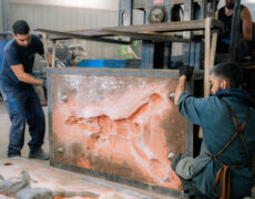 Le grand projet de SOS Calvaire : la production de Christ en métal