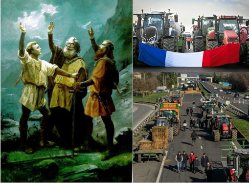 Révolte paysanne… Souvenons-nous du serment de Grütli !